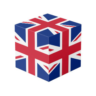 Cube Photo Drapeau du Royaume-Uni