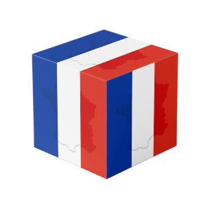Cube Photo drapeau français