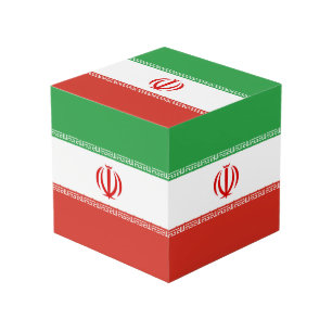 Cube Photo Drapeau iranien