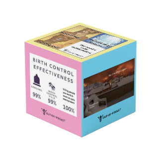 Cube photo du mème de santé