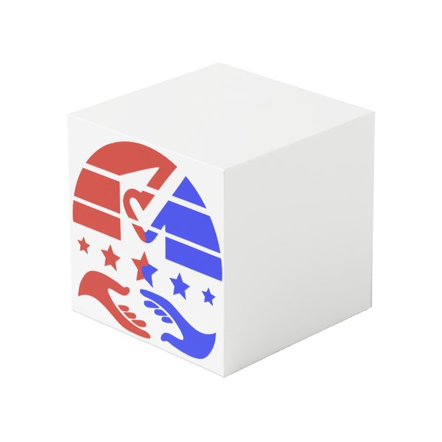 Cube Photo Faites votre compte vocal (Angle devant)