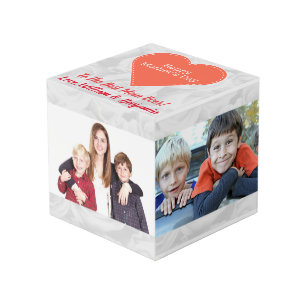 Cube Photo Fête des mères mignonne Photo Collage 4 photos