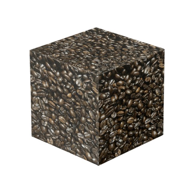 Cube Photo Fèves de café (Angle devant)