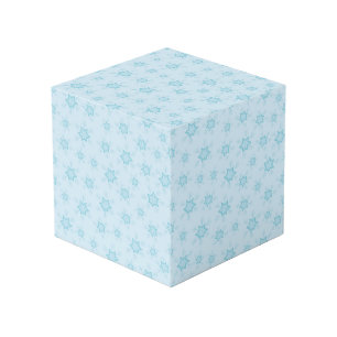 Cube Photo Fléchettes de neige, Bleu glacé, Fléchettes de nei