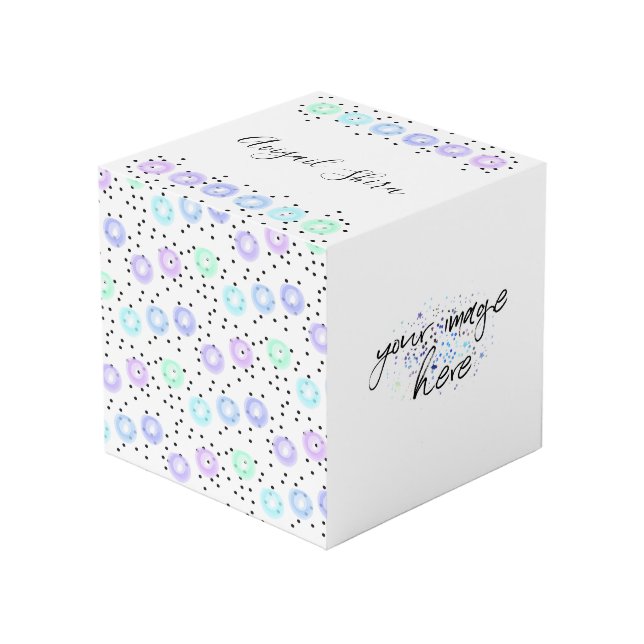 Cube Photo Funfetti (Angle devant)