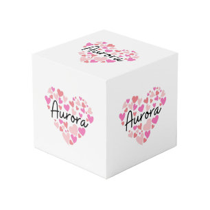 Cube Photo I love Aurora