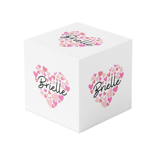 Cube Photo I love Brielle (Angle devant)