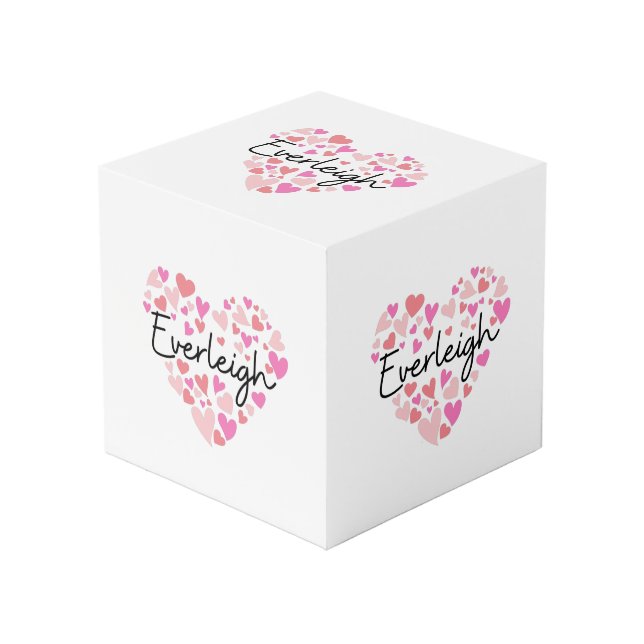 Cube Photo J'aime Everleigh (Angle devant)
