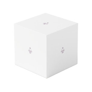 Cube Photo Lait blanc classique Rose décoratif