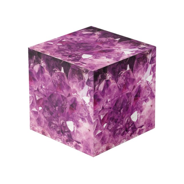 Cube Photo Le Cristal Violet (Angle devant)
