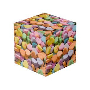 CUBE PHOTO LES COEURS DE LA BOUGIE DE VALENTINE
