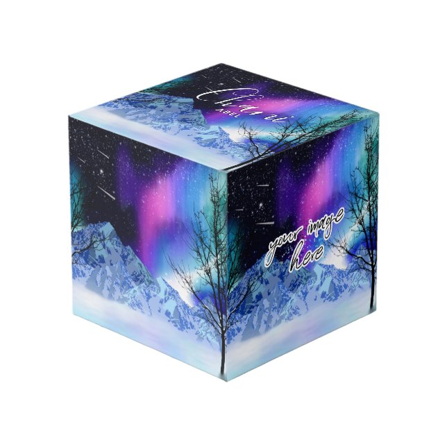 Cube Photo Les points forts de l'hiver (Angle devant)