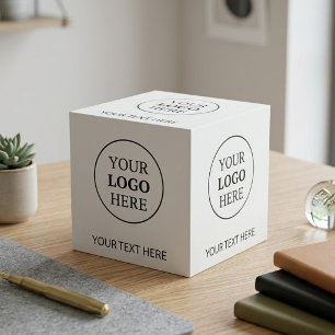 Cube Photo Logo Promotionnel Personnalisé – Aucune Commande M