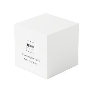 Cube Photo Modèle de logo personnalisé élégant