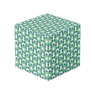 Cube Photo Motif Feuille, Motif De Feuilles, Feuilles Verts
