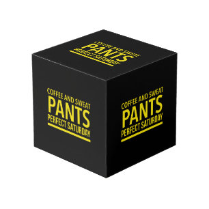 Cube Photo Pantalon café et sueur parfait samedi