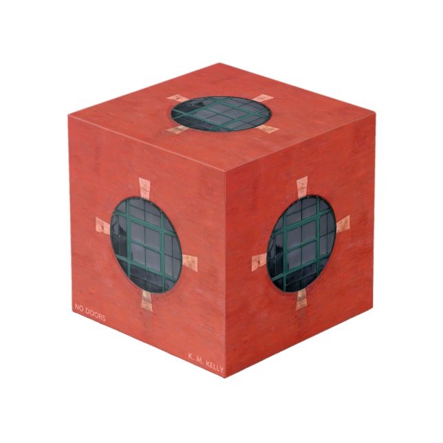 Cube Photo PAS DE PORTES - Art  (Angle devant)