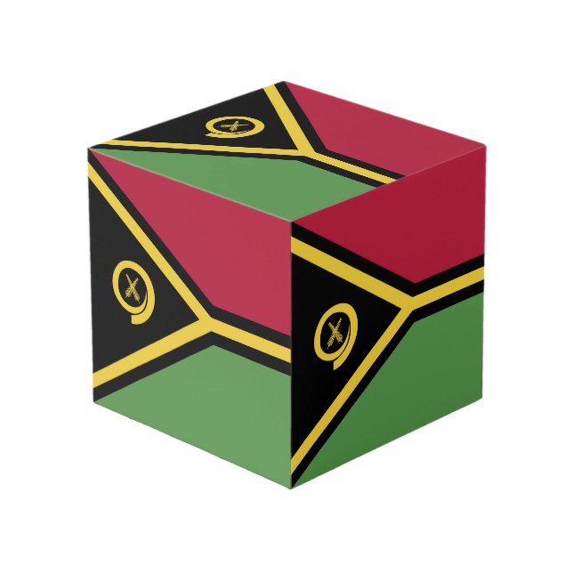 Cube Photo pavillon de Vanuatu (Angle devant)