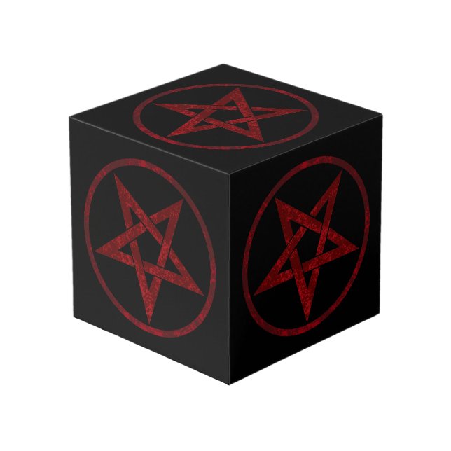 Cube Photo Pentagram Red Devil (Angle devant)