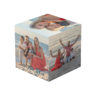 Cube Photo PERSONNALISER LA Photo De Famille "LOVE US"