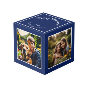 Cube Photo Photo de Noël décorative personnalisée