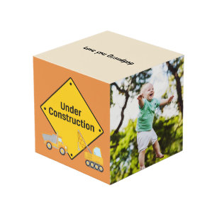 Cube Photo Photo personnalisée en cours de construction