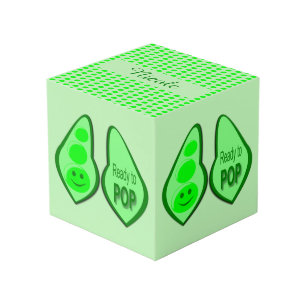Cube Photo Prêt à couper des pois verts enceintes Télécharger
