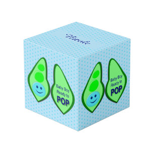 Cube Photo Prêt à faire Pop Baby Boy Blue Pea Custom