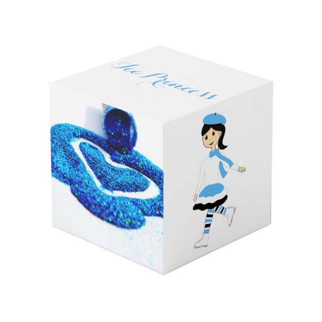 Cube Photo Princesse de glace (Angle devant)