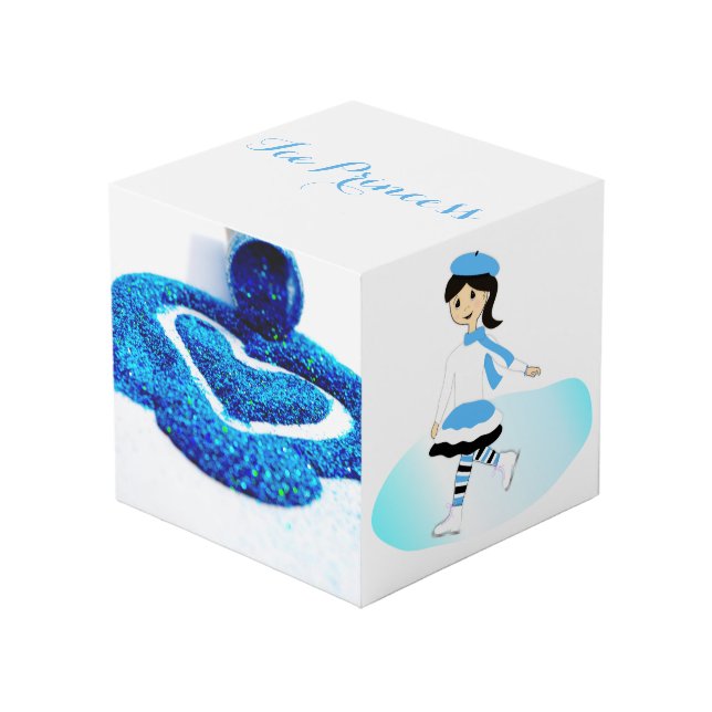 Cube Photo Princesse de glace (Angle devant)