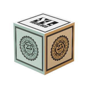 Cube Photo Prix annuel universel pour l'anniversaire de l'emp