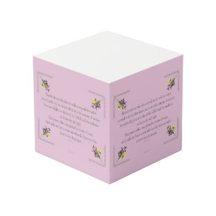Cube Photo PSAUM 1:1-3 Botanic design,