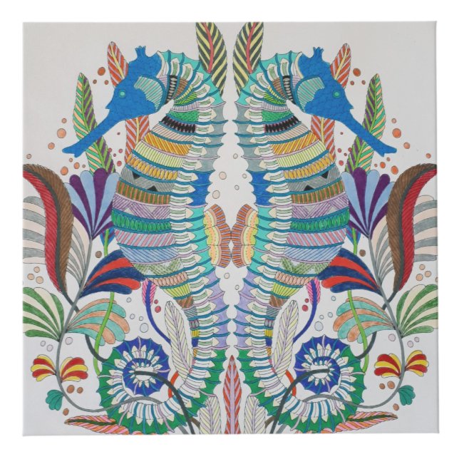 Cube photo Seahors Majestic (Devant)