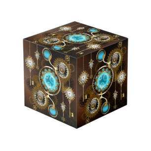 Cube Photo Steampunk Rusty Background