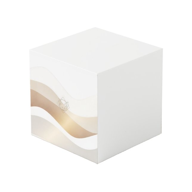 Cube Photo Vagues calmes du désert avec Fennec Essence | Se m (Angle devant)