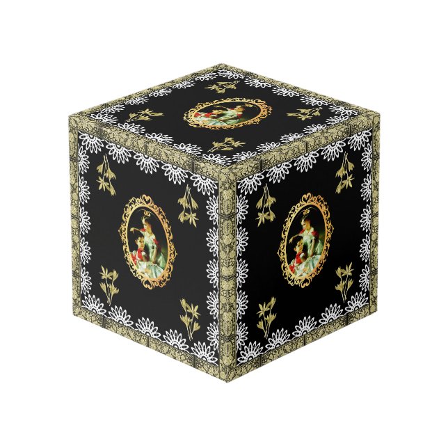 Cube Photo Vintage (Angle devant)
