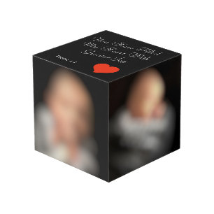 Cube Photo Vous avez rempli mon coeur avec plus grande joie