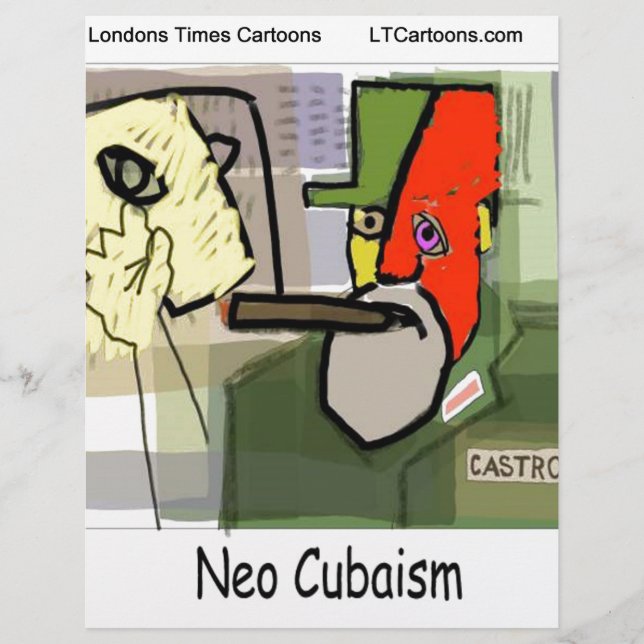 Cubiste Castro NéoCubisme Drôle (Devant)