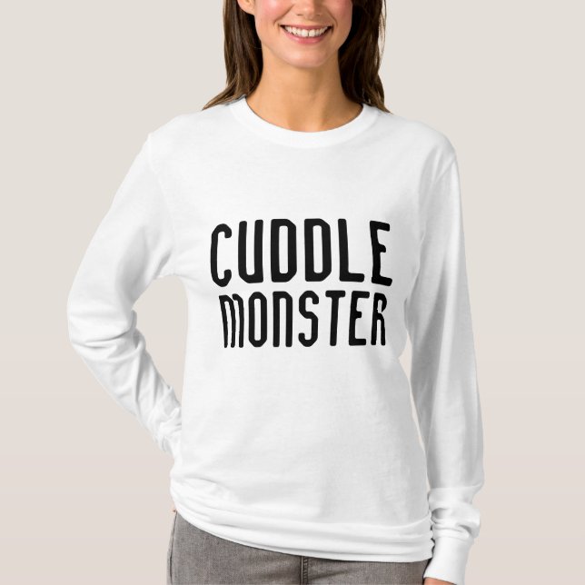 CUDDLE MONSTER T-Shirts Drôle (Devant)