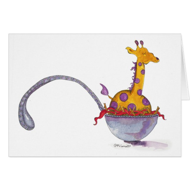 Cuillerée de girafe (Devant horizontal)