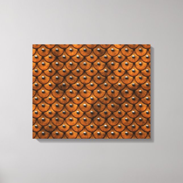 Cuir balisé 1 toile enrobée (Recto)
