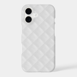 Cuir Blanc Piqué