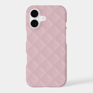Cuir matelassé rose bébé