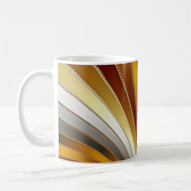 Cuir - Mug fractale (Gauche)
