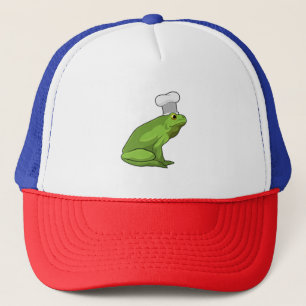 Cuire la grenouille avec casquette