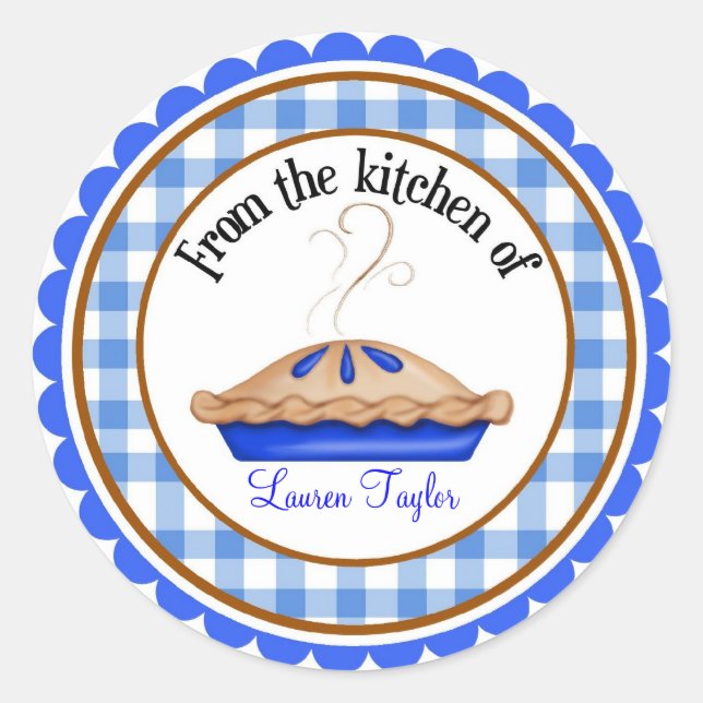 Cuisine à tarte chaude Stickers cuisine (Devant)