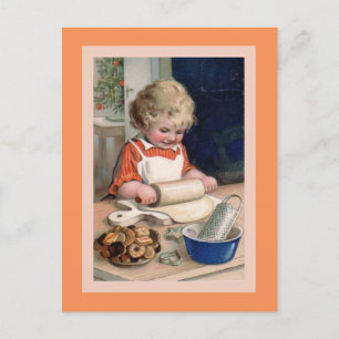 Cuisine au biscuit à la carte de Noël