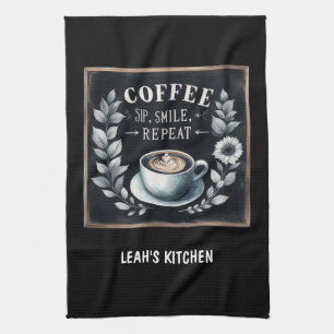☕ Cuisine Cuisine Serviette personnalisée Décor ca