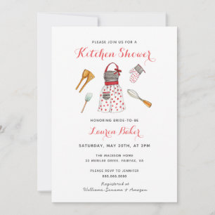 Cuisine Cuite Douche nuptiale Invitation