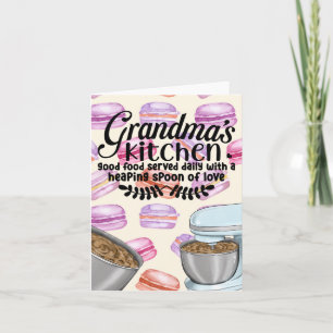 Cuisine de grand-mère Bonne nourriture servi tous
